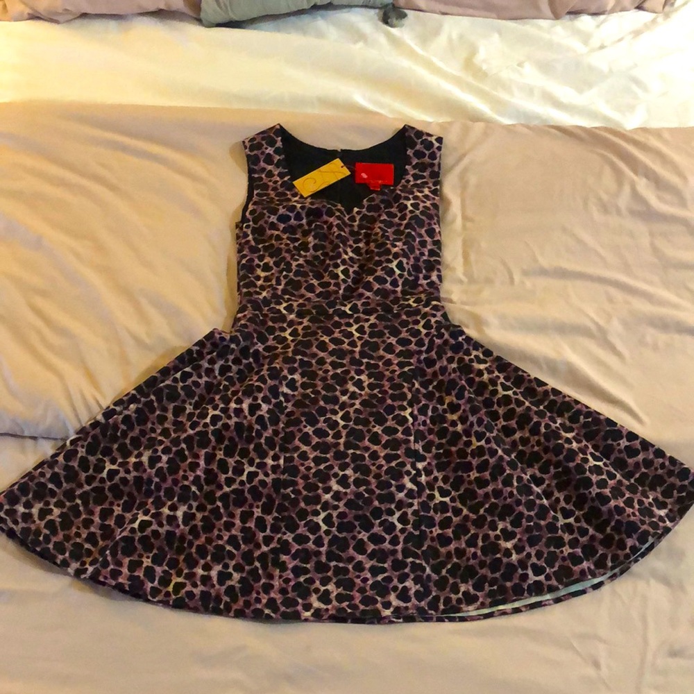 Leopard print Zac Posen dress size: 0
